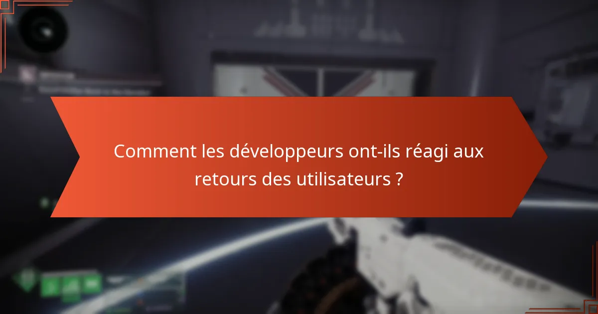 Quelles suggestions d’amélioration les utilisateurs ont-ils formulées ?