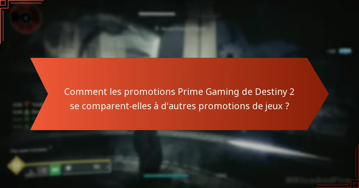 Quels événements spéciaux sont associés aux promotions Prime Gaming ?