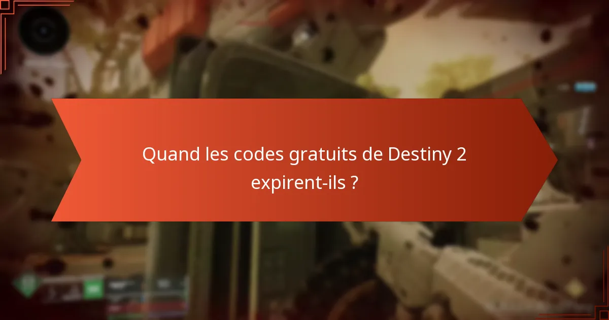 Quel est le processus de réclamation pour les codes gratuits de Destiny 2 ?