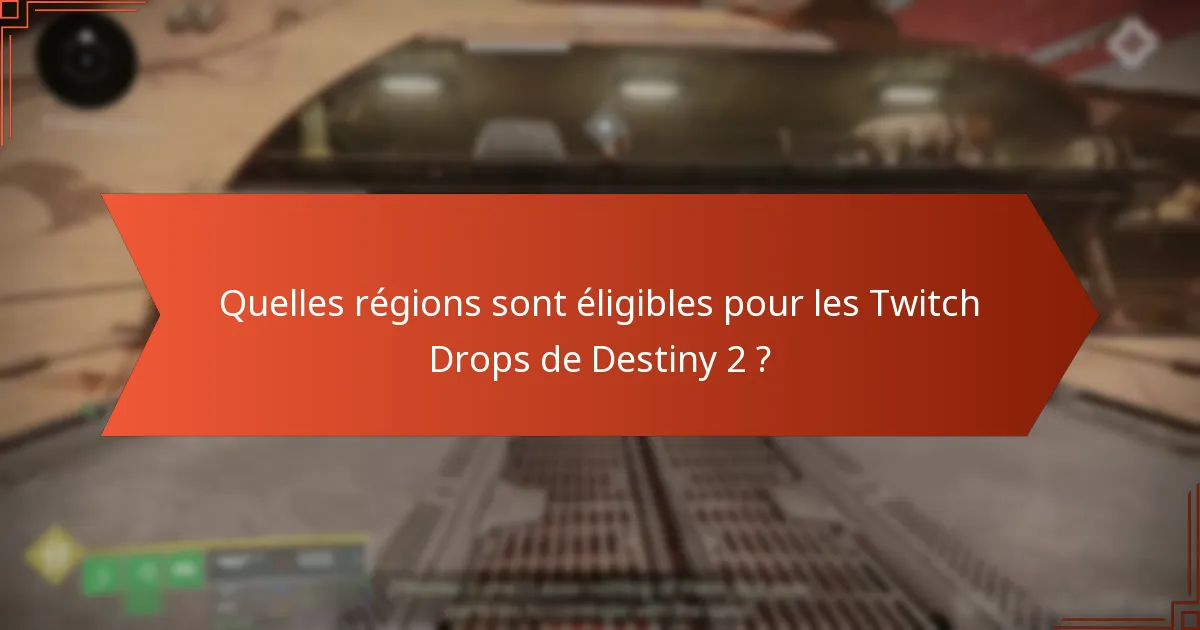 Comment les utilisateurs peuvent-ils participer aux Twitch Drops de Destiny 2 ?
